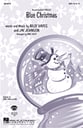 Blue Christmas SATB choral sheet music cover